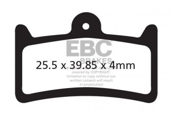 CFA639R EBC BRAKES Organic тормозные колодки 