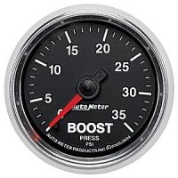 2-1/16" BOOST (давление наддува), 0-35 PSI, MECH, GS AUTO METER #3804