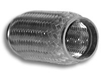 V32_46566 Exhaust Coupling: standard flex coupling w/ inner braid liner; 3" dia. x 6" long; 304 stainless steel Гофра для TURBO из нержавеющей стали с Interlock Braid Liner