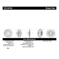 125.34144 Тормозные диски Premium BMW перед