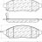 305.10940 StopTech Тормозные колодки Performance Chevrolet, Nissan