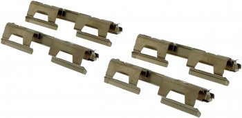 105.16020 Тормозные колодки Posi-Quiet Ceramic FORD зад. 