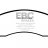 DP1409 EBC Brakes Ultimax2 Тормозные колодки перед  MAZDA 323, 626, Premacy