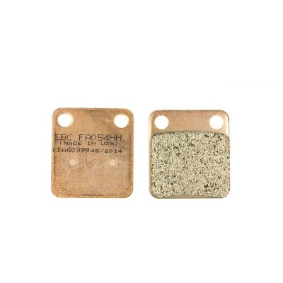 FA054HH EBC BRAKES Double-H™ тормозные колодки AJS, ASPES, CCM, DAELIM, GARELLI, HONDA, HYOSUNG, JIALING, KAWASAKI, KEEWAY, PEUGEOT, PGO, QUADZILLA, SACHS (HERCULES), SINNIS, SUPERBYKE, SUZUKI, SYM, TAISHAN (Project Quads), YAMAHA 1980-2013 года выпуска