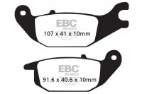 FA343HH EBC BRAKES Double-H™ тормозные колодки HONDA, AJS, HONDA, HERO