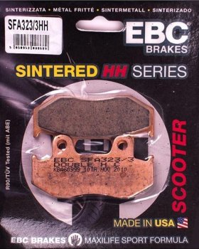 SFA323/3HH EBC BRAKES Double-H SCOOTER колодка KAWASAKI SC, SUZUKI AN 