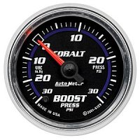 2" BOOST-VAC (давление наддува и разряжения), 30 IN. HG/ 30 PSI, FSE, COBALT AUTO METER #6159