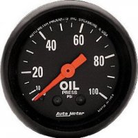 2" Давление масла, 0-100 PSI, MECH, Z-SERIES AUTO METER #2604