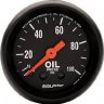 2" Давление масла, 0-100 PSI, MECH, Z-SERIES AUTO METER #2604