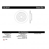 125.34147 Тормозные диски Premium BMW зад