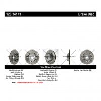128.34173 Тормозные диски Premium BMW зад правый