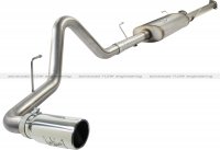 49-46008 Afe Power Выхлопная система Cat-Back Toyota Tundra 10-14 5.7L 145.7WB (насадка хром)