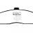 DP1162 EBC Brakes Ultimax2 Тормозные колодки перед  CADILLAC XLR; CHEVROLET Corvette; FORD Fairlane, Falcon, Territory; HOLDEN Commodore, Monaro