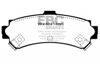 DP1067  EBC Brakes Ultimax2 Тормозные колодки зад. NISSAN Almera