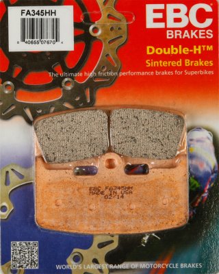 FA345HH EBC BRAKES Double-H™ тормозные колодки  BUELL Firebolt, XB 2002-2010 года выпуска