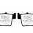 MXS346 EBC BRAKES Organic тормозные колодки  HONDA CR, CRF; HONDA DALL-ARA XR; HONDA-HM CR, CRE, CRF, CRM; MEGELLI 125; PUZEY MTD, MX