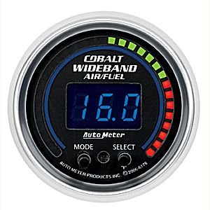 2-1/16" широколосный альфометр (лямда), W/SENSOR, COBALT AUTO METER #6178 Wideband Air/Fuel RatioWideband A/F Kit