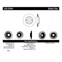 120.51044 Тормозные диски Premium HYUNDAI, KIA перед