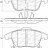308.16530  StopTech Street Тормозные колодки Ford, Lincoln