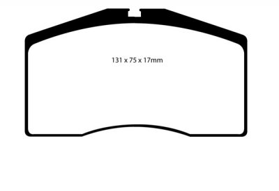 DP2997 EBC Brakes Greenstuff Тормозные колодки PORSCHE 928 PORSCHE 928 5.4 92 thru 95