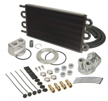 15551 DERALE Комплект переноса радиатора масла Can reduce oil temperature up to 50°F