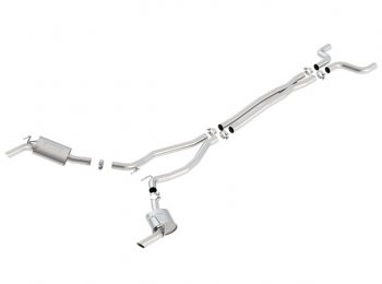 140533 BORLA выхлоп 2014-2015 Chevrolet Camaro SS (занижена версия) ATAK Звук ATAK