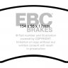 DP21423 EBC Brakes Greenstuff тормозные колодки передние KIA Carnival, Sedona