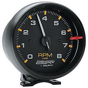 3-3/4" тахометр, 8,000 RPM, BLACK AUTO METER #2300 Tachometer