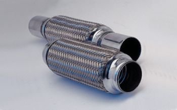 V32_4660 S S FLEX COUPLING 3"X10 Гофра из нержавеющей стали с Inner Braid Liner, 76мм вход/выход 250мм длина гофрыrn