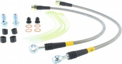 950.58001 STOP TECH армированные тормозные шланги передние 2011 - 2016 Dodge Durango, Jeep Grand Cherokee SRT-8 Передние