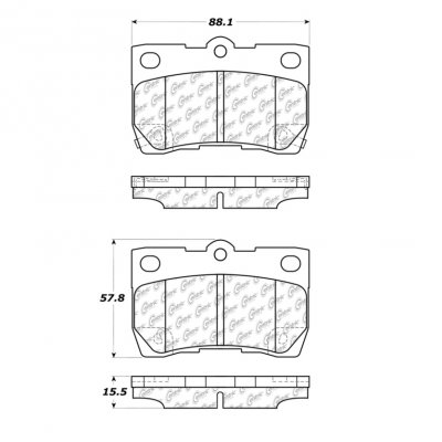 104.11130 Тормозные колодки Posi-Quiet Metallic LEXUS, TOYOTA Большинство клиентов вынуждены менять тормозные колодки из за их скрипа. Тормозные колодки Posi-Quiet все время стремятся усовершенствовать параметры комфорта и тормозной динамики и, надо признать, им это удается! Не верите – проверти сами.