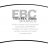 DPC538 EBC Heavy Duty Carbon колодки зад.