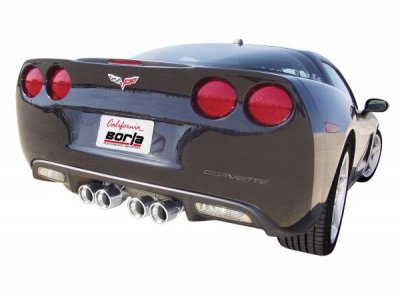140128 Выпускная система BORLA Настроенный выпуск Chevrolet Corvette 2005-2008 CHEVROLET CORVETTE