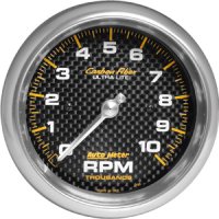 3-3/8" тахометр, 10,000 RPM, IN-DASH, ELEC AUTO METER #4798