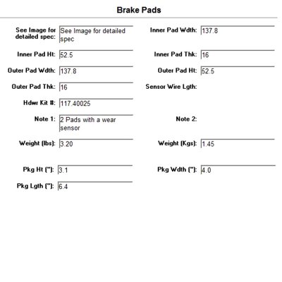 309.07640 StopTech Тормозные колодки Performance Pads ACURA,HONDA 