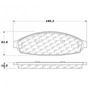 105.09310 Тормозные колодки Posi-Quiet Ceramic LINCOLN