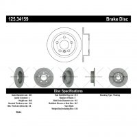 125.34159 Тормозные диски Premium MINI зад
