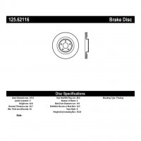 125.62116 Тормозные диски Premium CHEVROLET перед