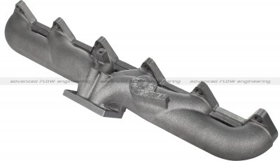 46-40034 Afe Power Выпускной коллектор (большой порт) из чугуна Dodge Dsl Trucks 98.5-02 5.9 