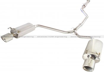 49-36605 Afe Power Выхлопная система Cat-Back Honda Accord LX, EX, EX-L 13-14 L4-2.4L 
