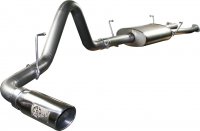 49-46009-P Afe Power Выхлопная система Cat-Back Toyota Tundra 07-09 V8-4.7L (насадка хром)