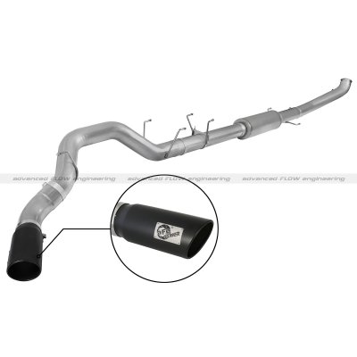 49-42047-1B Полная выхлопная система MACH Force XP - 127 мм RAM Diesel Trucks 13-16 L6-6.7L