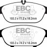 DP42169R EBC Brakes Yellowstuff Тормозные колодки перед MERCEDES-BENZ E (W212), E Estate (S212)