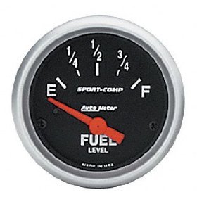 2" датчик уровня топлива, 16 E/158F SSE, SPORT-COMP AUTO METER #3318 Fuel Level