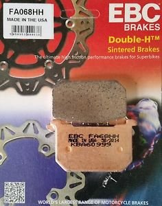 FA068HH EBC BRAKES Double-H™ тормозные колодки  KAWASAKI GPZ, GT, Z 1980-1996 года выпуска