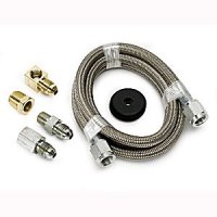 STAINLESS STEEL TUBING KIT, 4 FT. #4 AUTO METER #3229