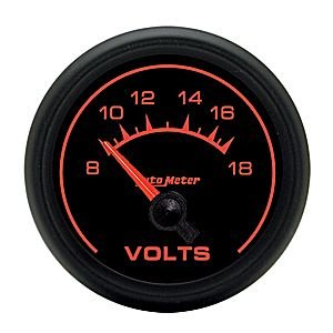 2-1/16" Вольтметр, 8-18V SSE, ES AUTO METER #5992 Voltmeter