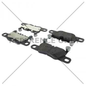 104.19190 Тормозные колодки Posi-Quiet Metallic PORSCHE зад. 