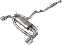 49-46010-P Afe Power Выхлопная система Cat-Back Scion FR-S/Subaru BRZ 13-14 H4-2.0L (хром)