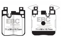 DP22133 EBC Brakes Greenstuff тормозные колодки зад BMW 2 Series Coupe, 2 Convertible, 2 xDrive Convertible, 3 GT, 3 xDrive GT, 4XX